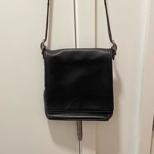 Vintage Leather Coach Crossbody Bag
